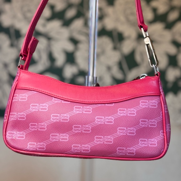 Balenciaga RARE 90s Pink Shoulder Bag EUC - Picture 3 of 15